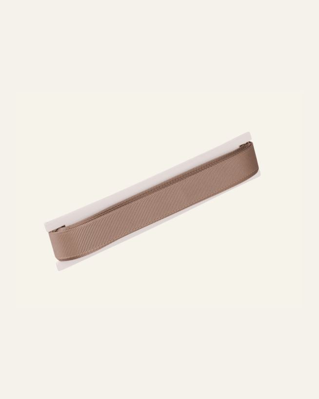 Lahjanauha harmaanruskea - 1,6cm x 7m harmaanruskea - 1
