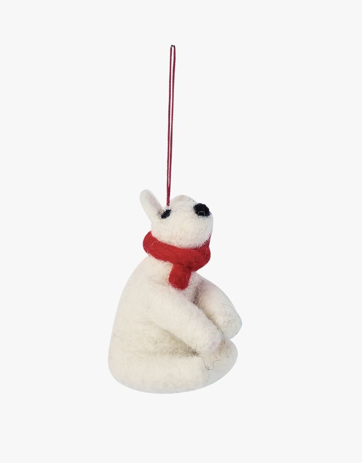 Joulukuusenkoriste moniväri/punainen - 5x7x9 cm moniväri/punainen - 1