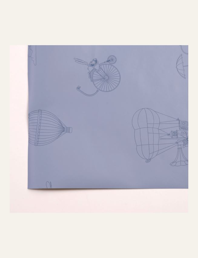 Tapettinäyte sininen - 2