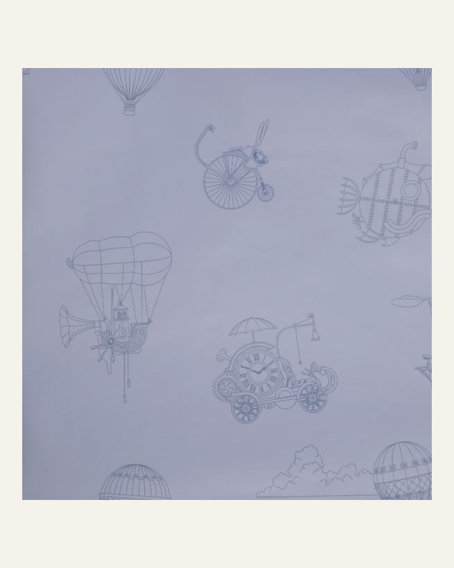 Tapetti sininen - 53 cm x10,5 m sininen - 1