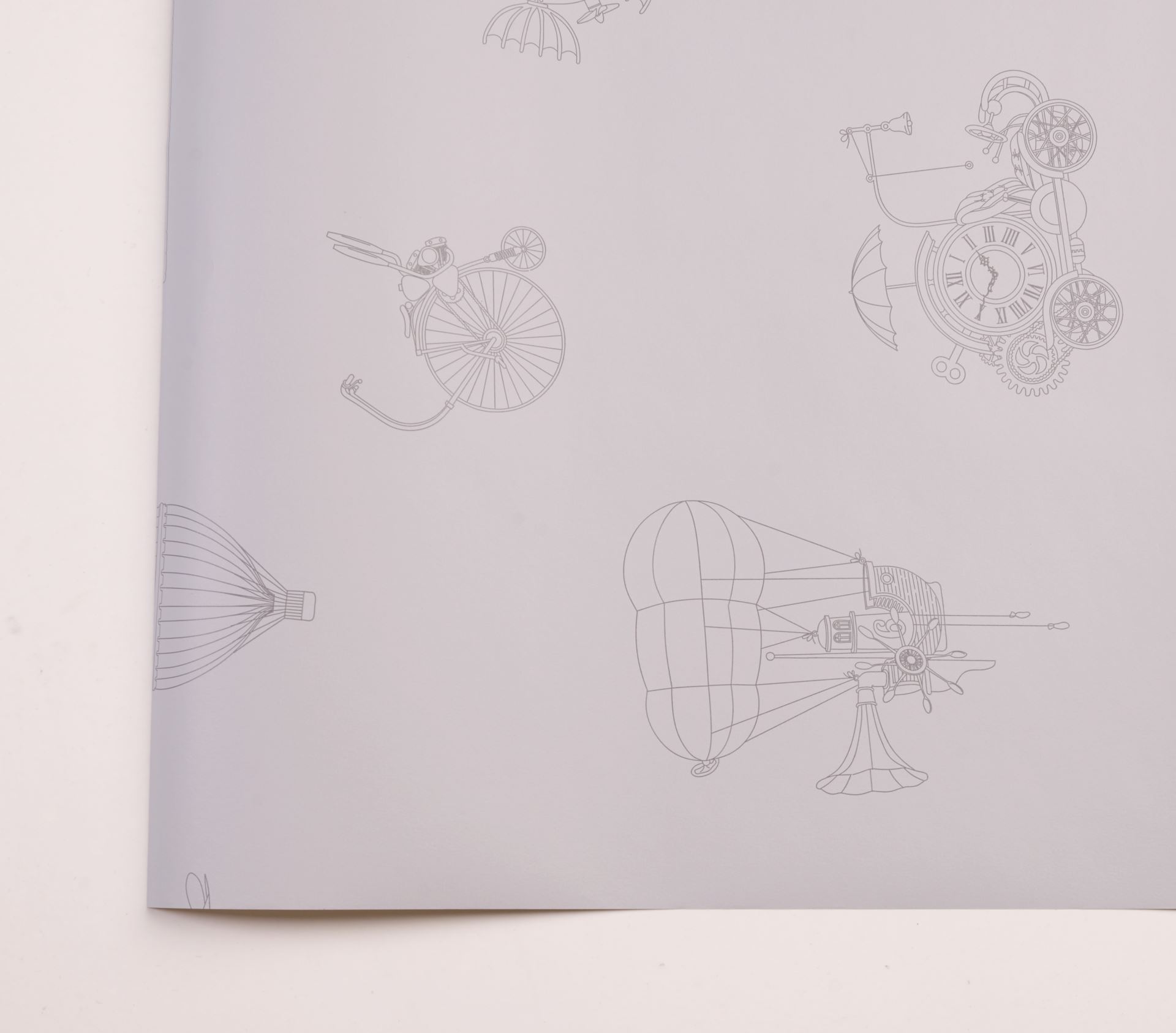 Tapettinäyte harmaa - 2