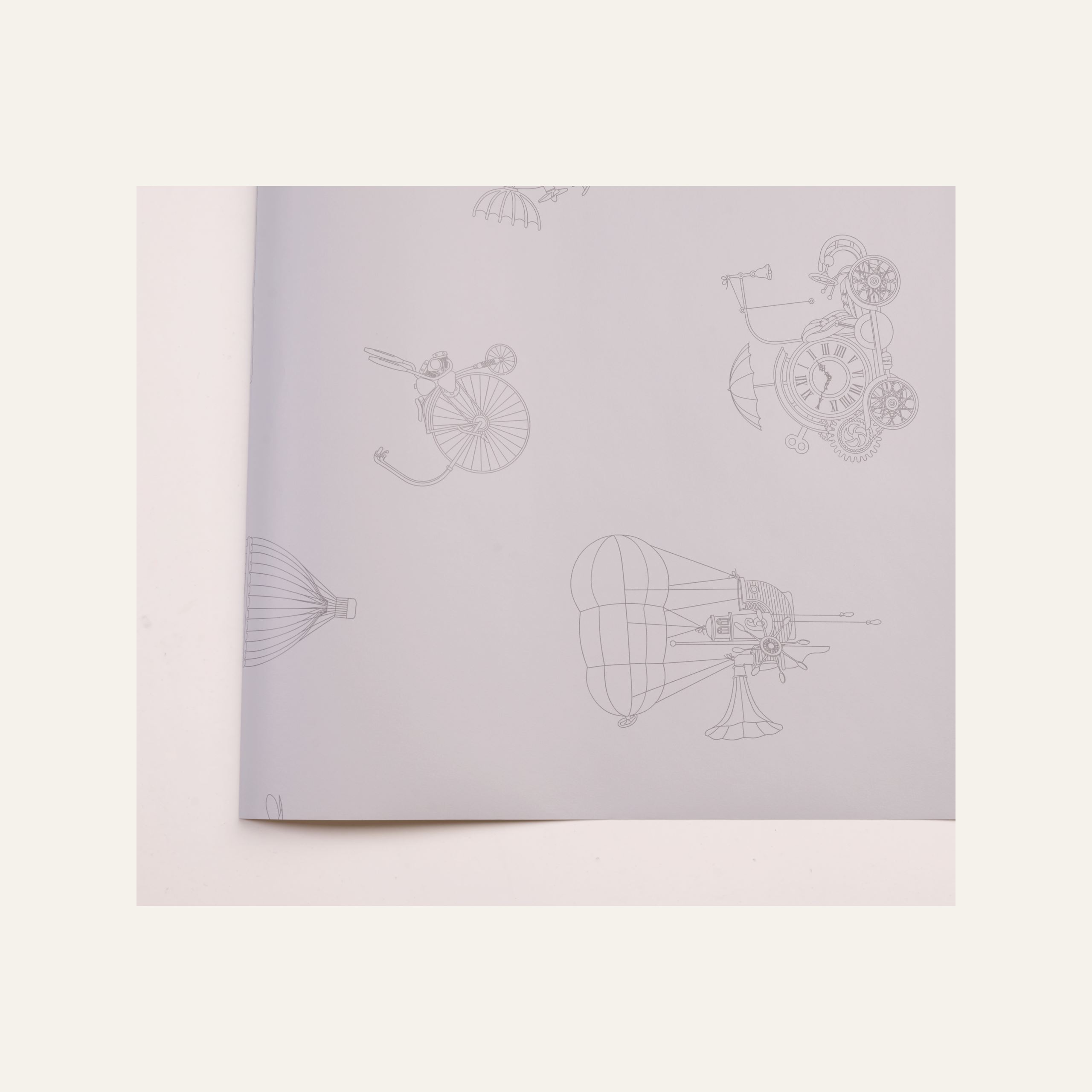 Tapettinäyte harmaa - 2