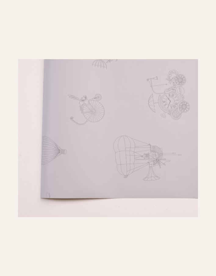 Tapettinäyte harmaa - 2