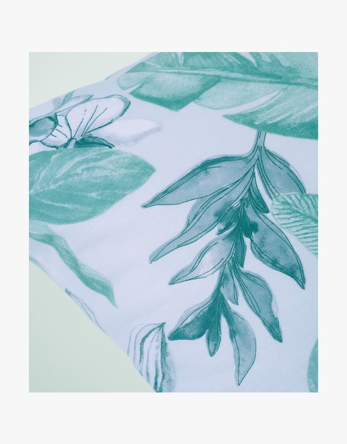 Tyynyliina satiinipuuvillaa violetti - 50x60 cm violetti - 1