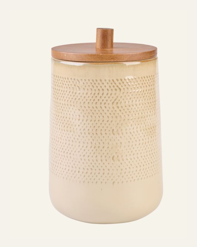 Säilytyspurkki beige - 15x15x23,5 cm beige - 1
