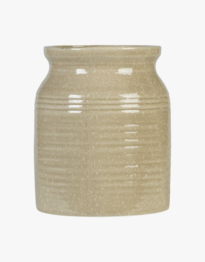 Maljakko beige - 17x17x20,5 cm beige - 1