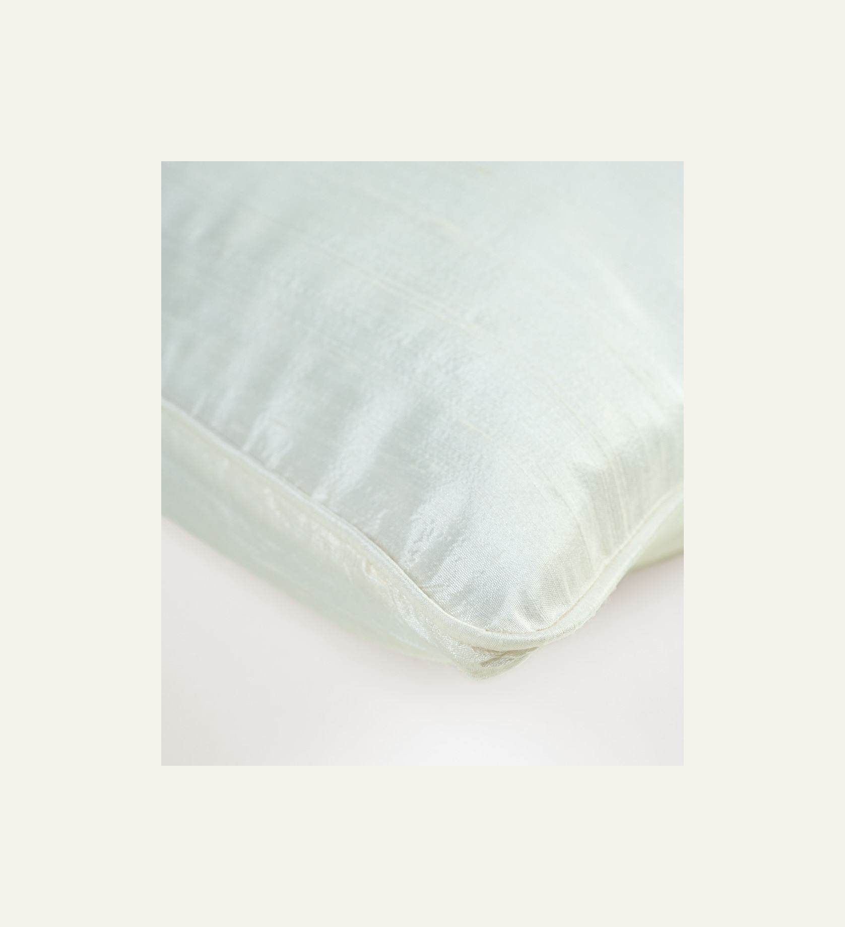 Koristetyynynpäällinen luonnonvalkoinen - 2