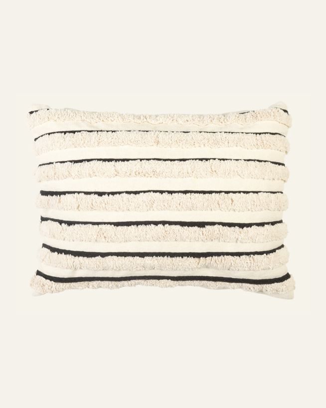 Koristetyynynpäällinen musta/valkoinen - 40x60 cm musta/valkoinen - 1