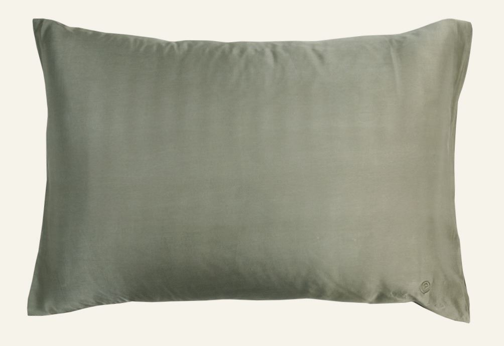 Silkki tyynyliina vihreä - 50x60 cm vihreä - 1