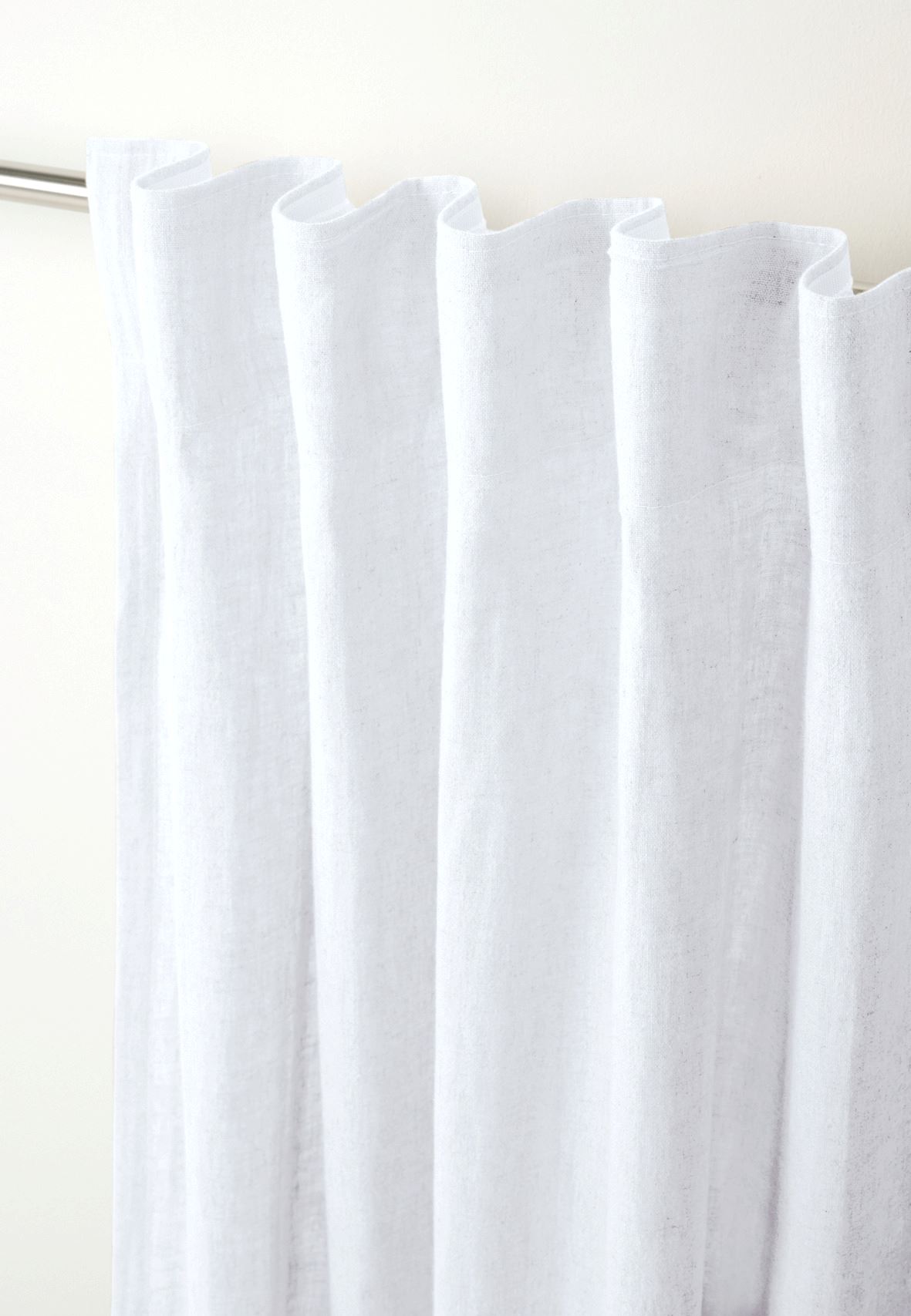 Verho luonnonvalkoinen - 3