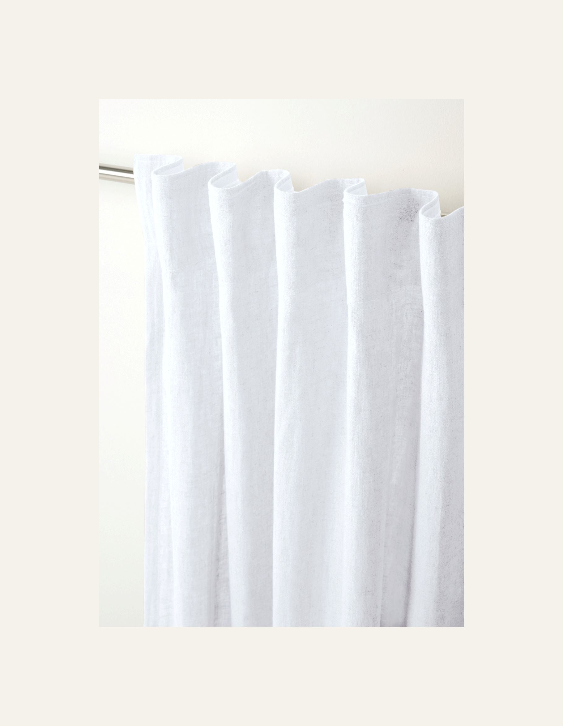 Verho luonnonvalkoinen - 3