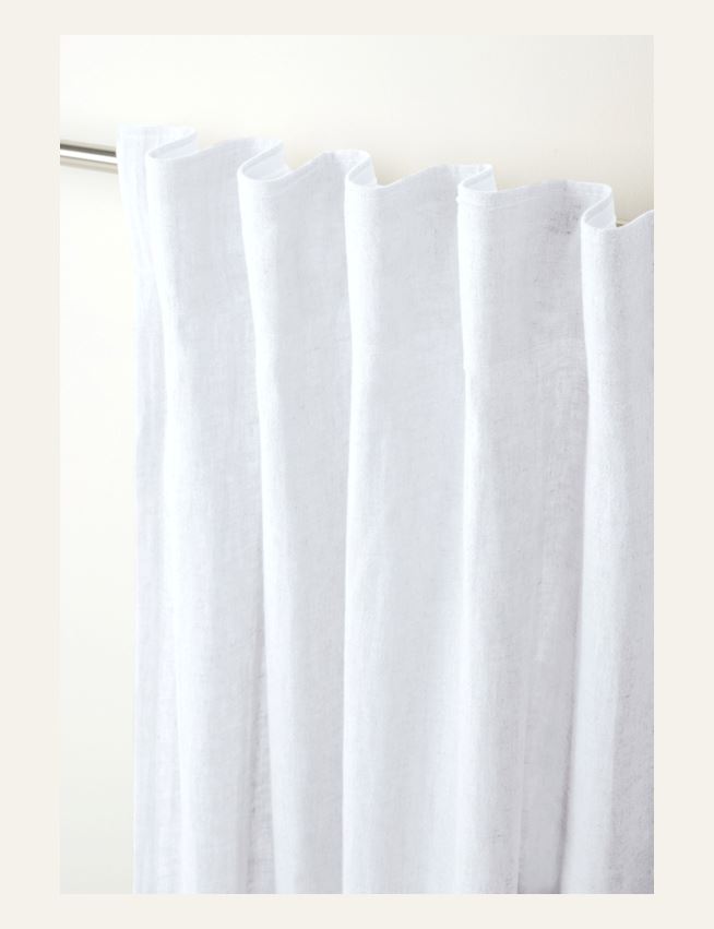 Verho luonnonvalkoinen - 3