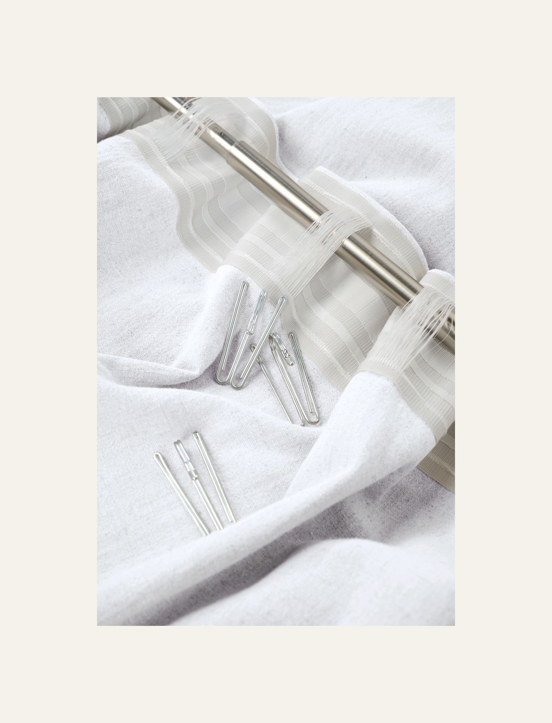 Verho luonnonvalkoinen - 2