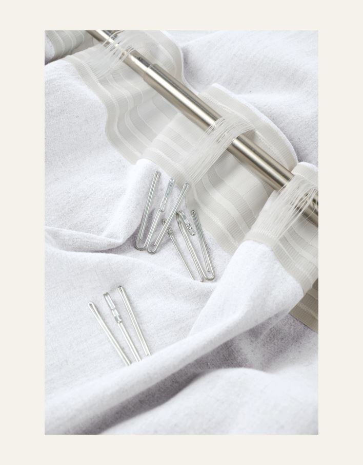 Verho luonnonvalkoinen - 2