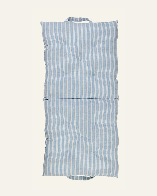 Taitettava istuintyyny vaaleansininen - 50x100 cm vaaleansininen - 1