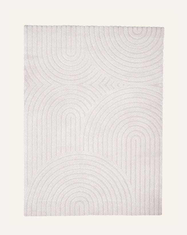 Matto luonnonvalkoinen - 160x230 cm luonnonvalkoinen - 1