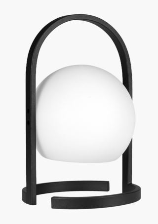 Funkle Globe LED-lyhty musta/valkoinen