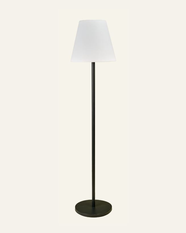 Ladattava lattiavalaisin musta/valkoinen - 35x150 cm musta/valkoinen - 1
