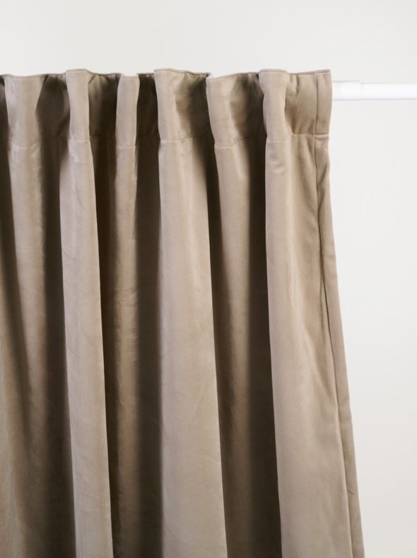 Pimentävä verho harmaanruskea - 2