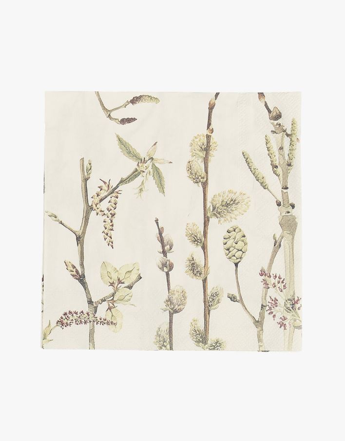 Paperiservetit keltainen - 33x33 cm keltainen - 1