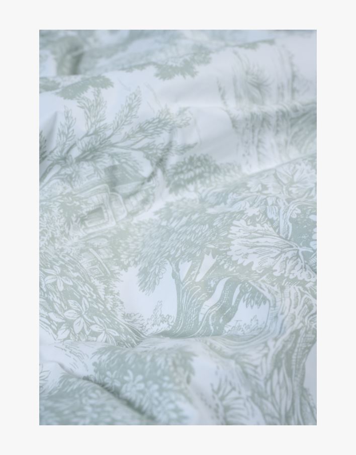 Pussilakanasetti percalea oliivinvihreä - 150x210 cm oliivinvihreä - 1