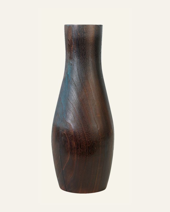 Maljakko ruskea - 12,5x12,5x31,5 cm ruskea - 1