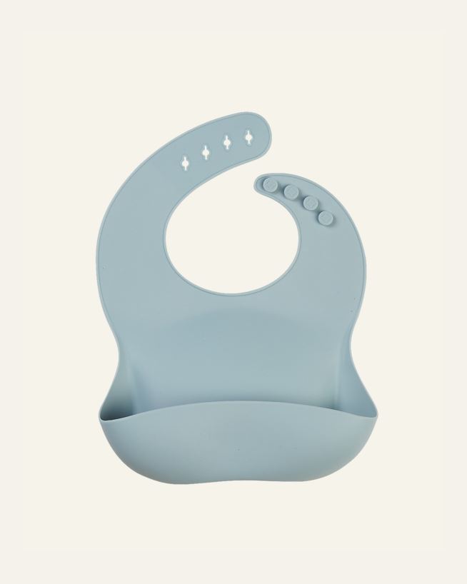 Ruokalappu sininen - 23x27 cm sininen - 1