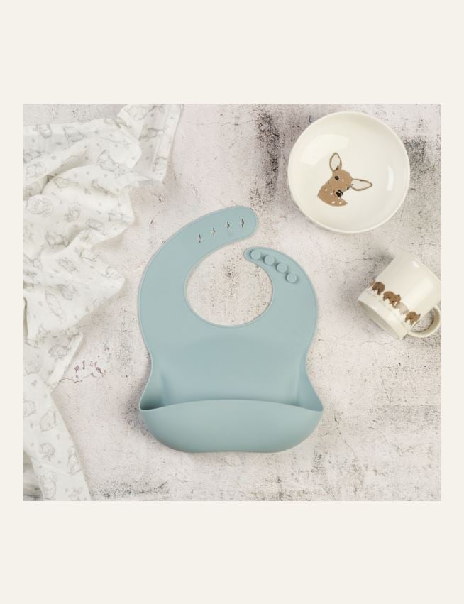 Ruokalappu sininen - 2