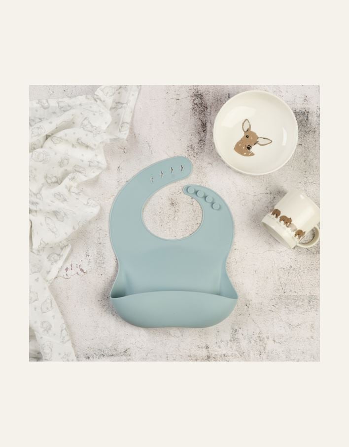 Ruokalappu sininen - 2