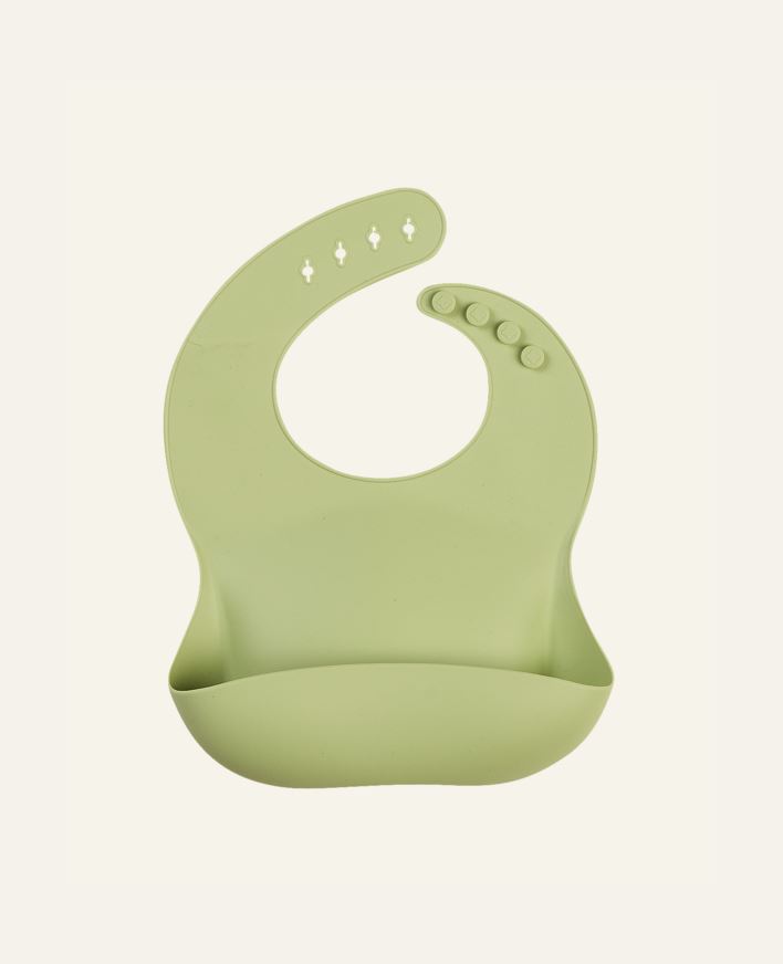 Ruokalappu vihreä - 23x27 cm vihreä - 1