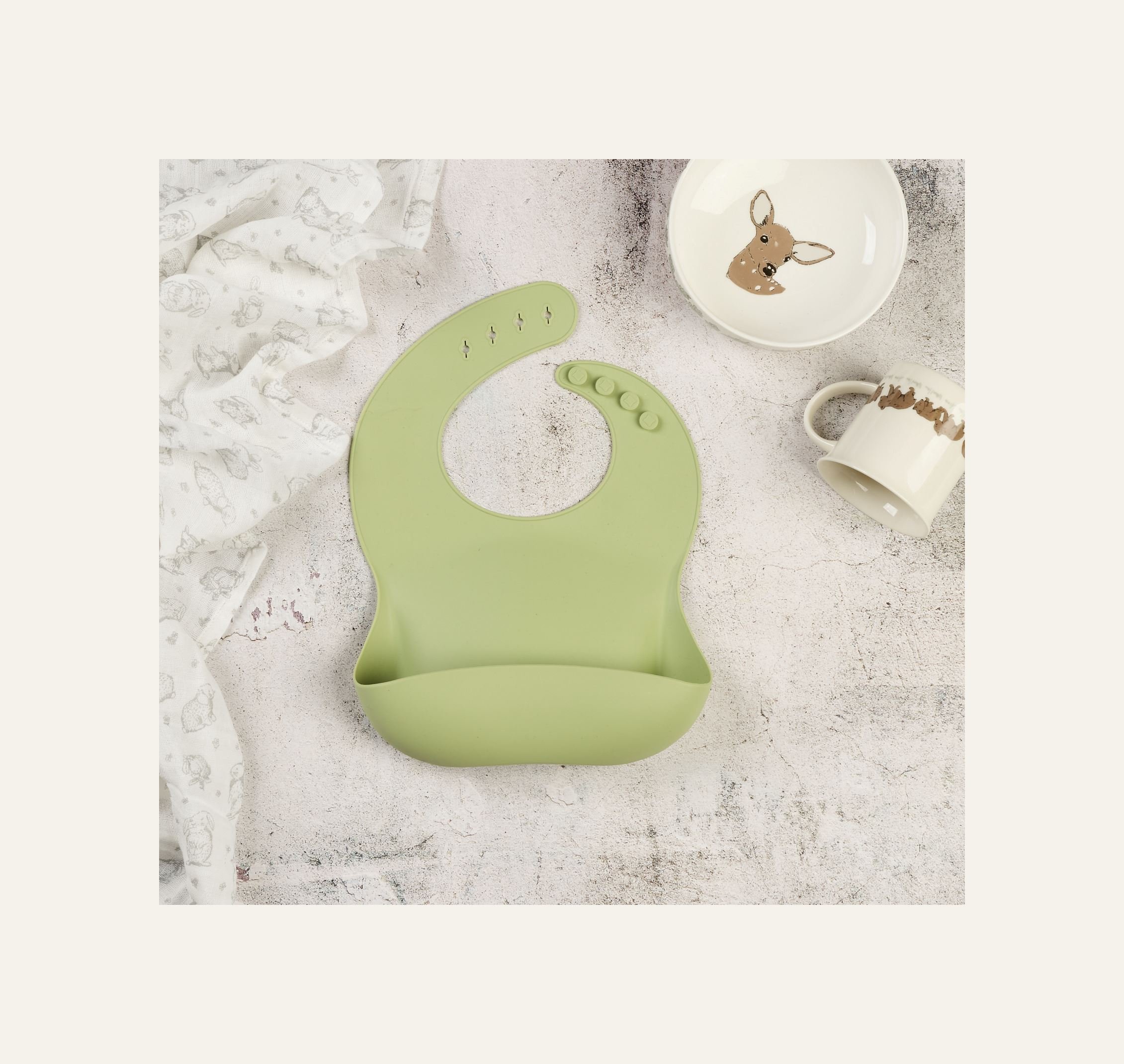 Ruokalappu vihreä - 2