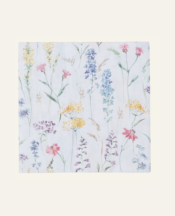 Paperiservetit moniväri - 40x40 cm moniväri - 1