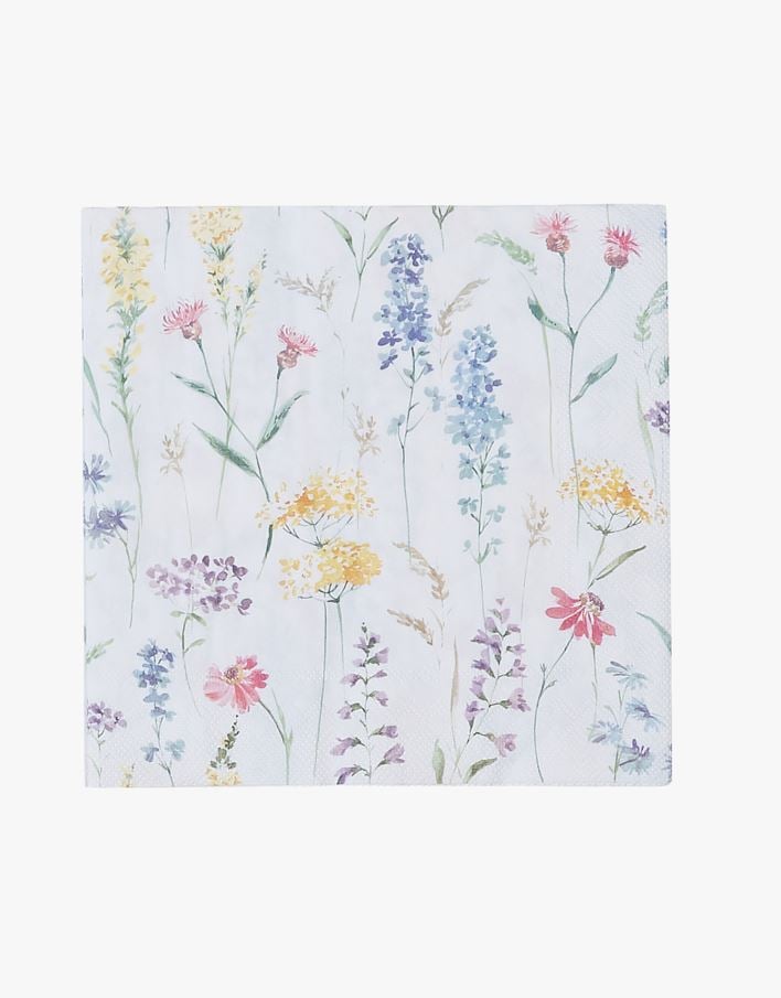 Paperiservetit moniväri - 40x40 cm moniväri - 1