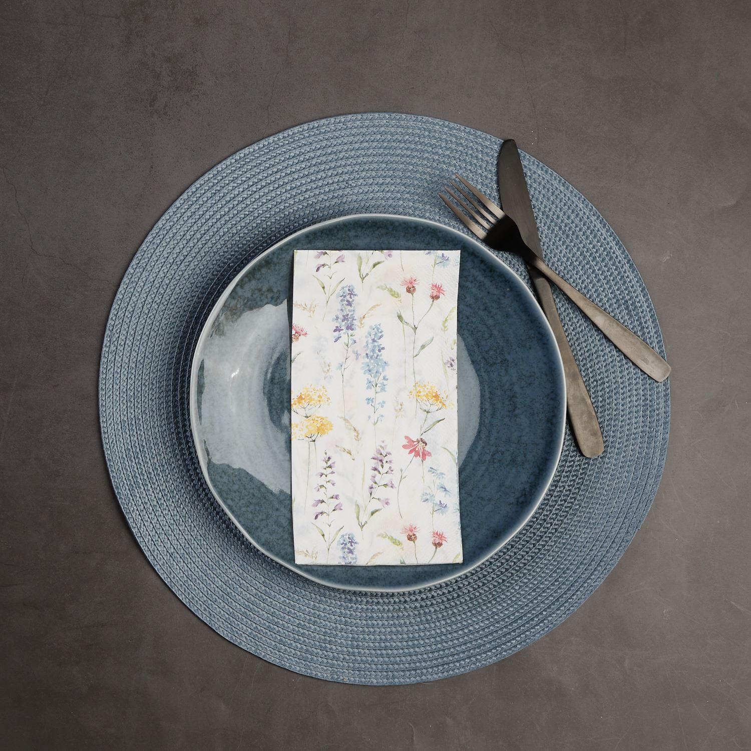 Ruokapaperiservetti moniväri - 2