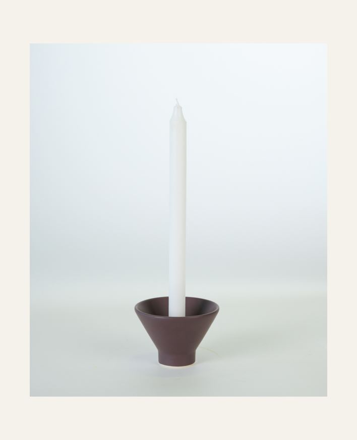 Kynttilänjalka munakoiso - 10,5x10,5x7 cm munakoiso - 1