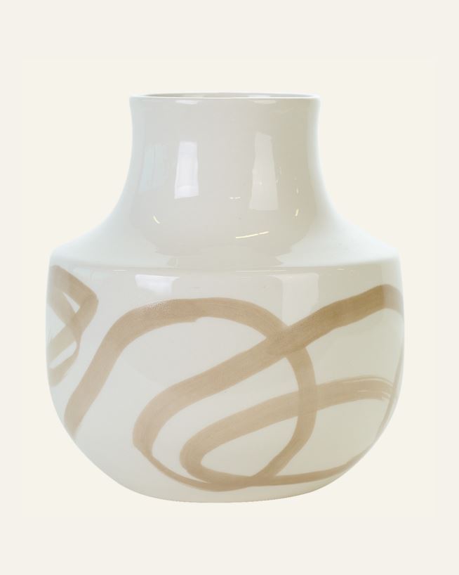 Maljakko moniväri/beige - 16x16x17,5 cm moniväri/beige - 1