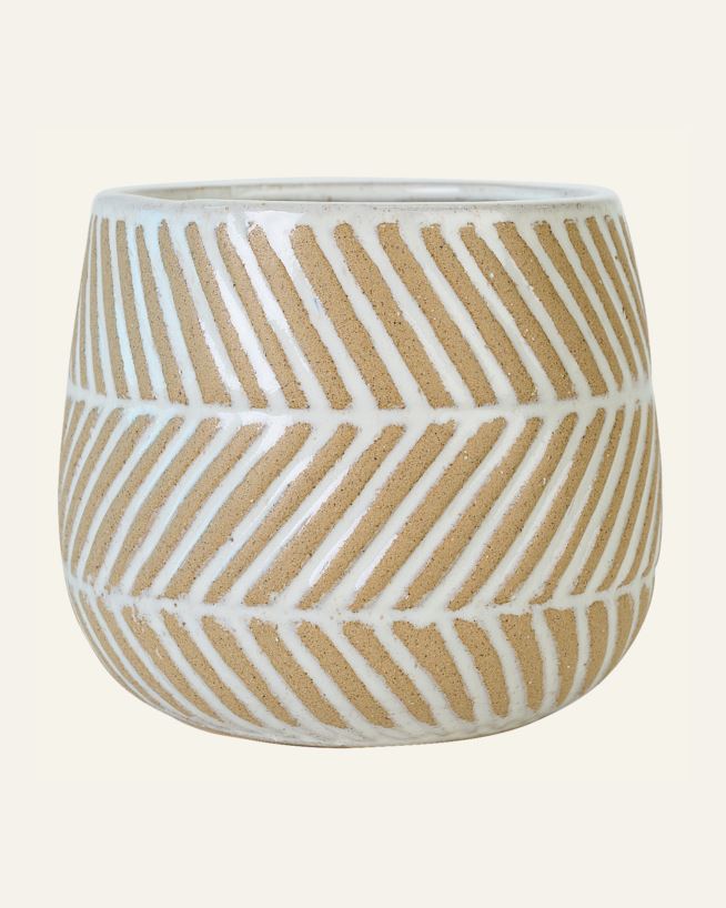 Kukkaruukku moniväri/beige - 14,3x14,3x12,5 cm moniväri/beige - 1