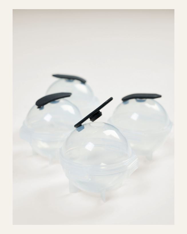 Jääpalapallot läpikuultava - ø5,5cm läpikuultava - 1