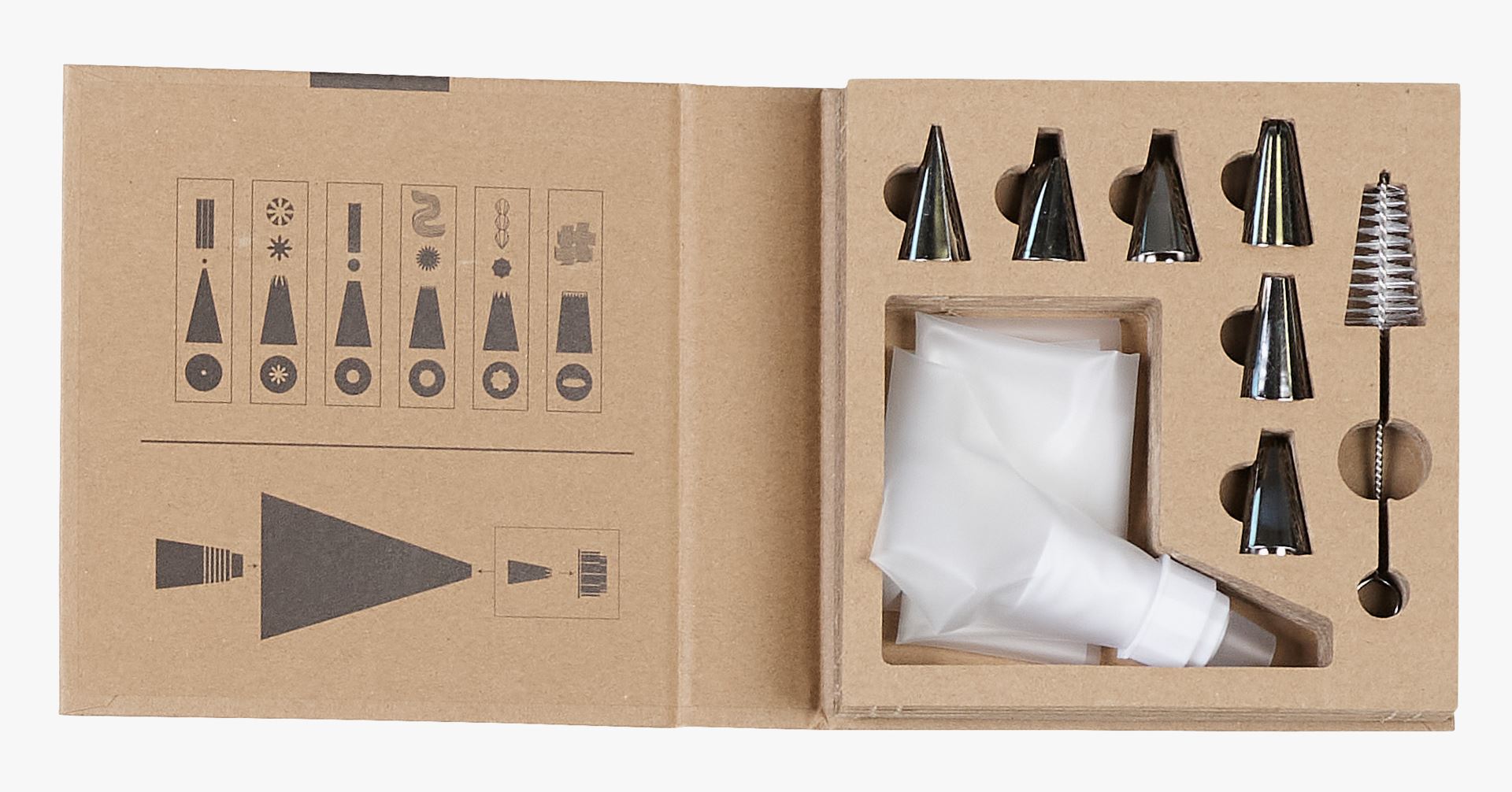 Kakun koristelusarja valkoinen - 3