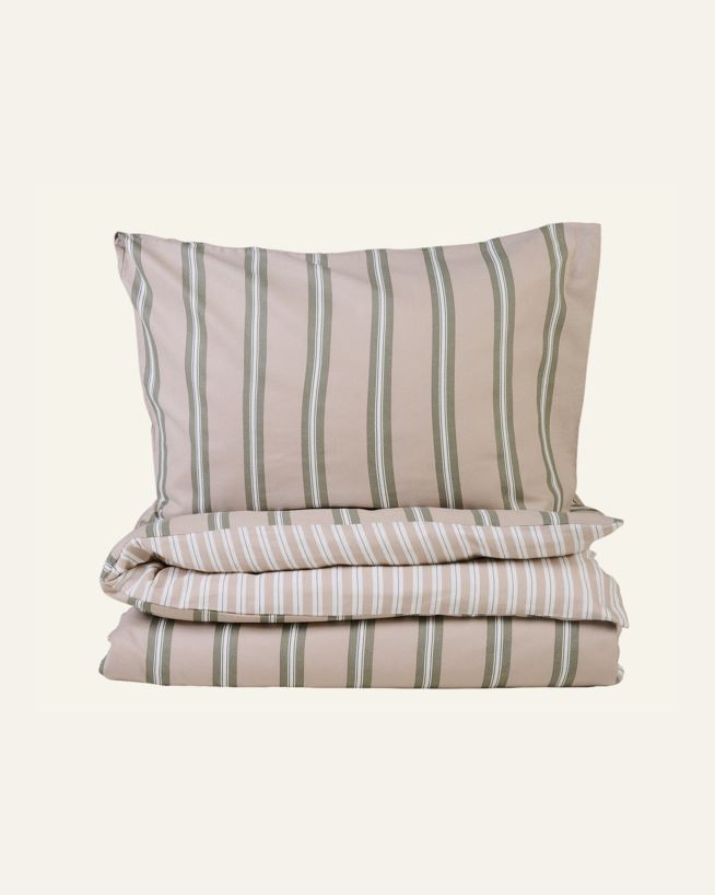 Flanellipussilakanasetti vihreä - 150x210+50x60 cm vihreä - 1
