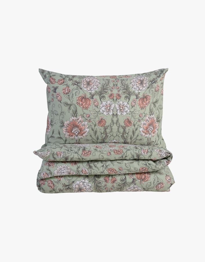 Pussilakanasetti satiinipuuvillaa moniväri - 150x210 cm moniväri - 1