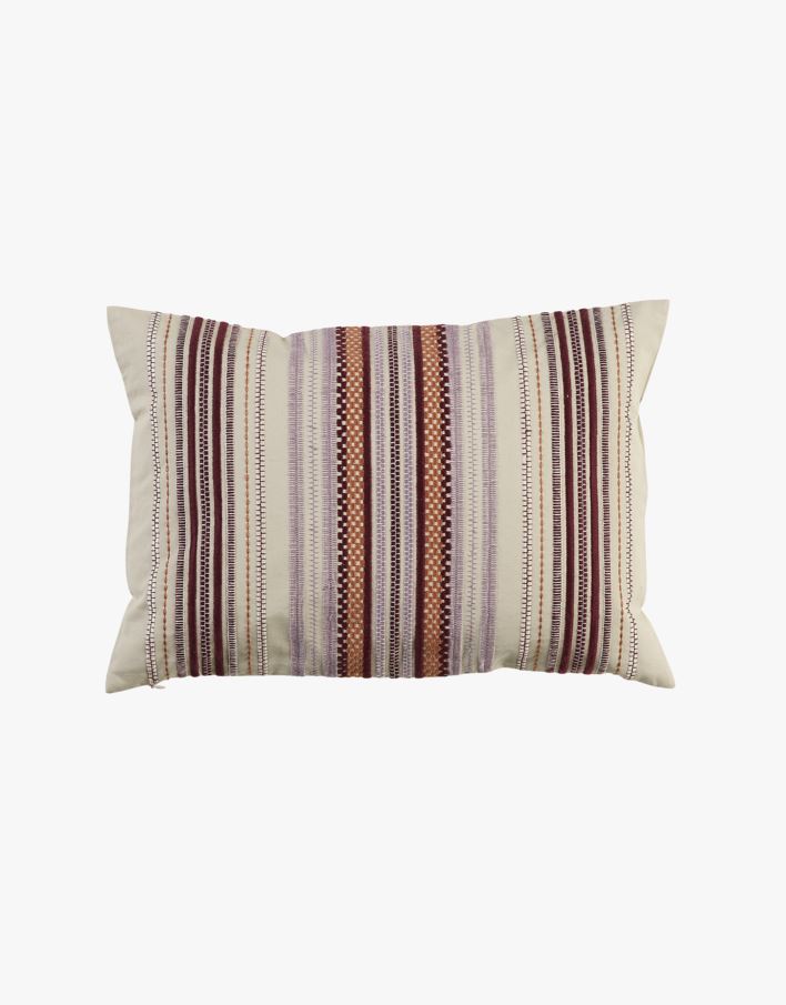 Koristetyyny moniväri/valkoinen - 50x35 cm moniväri/valkoinen - 1