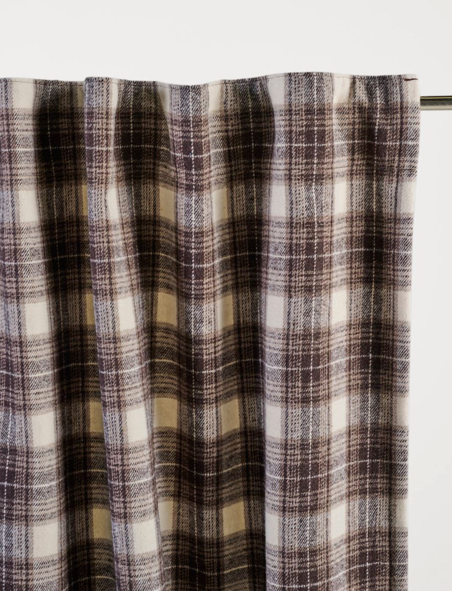 Verho moniväri/ruskea - 3