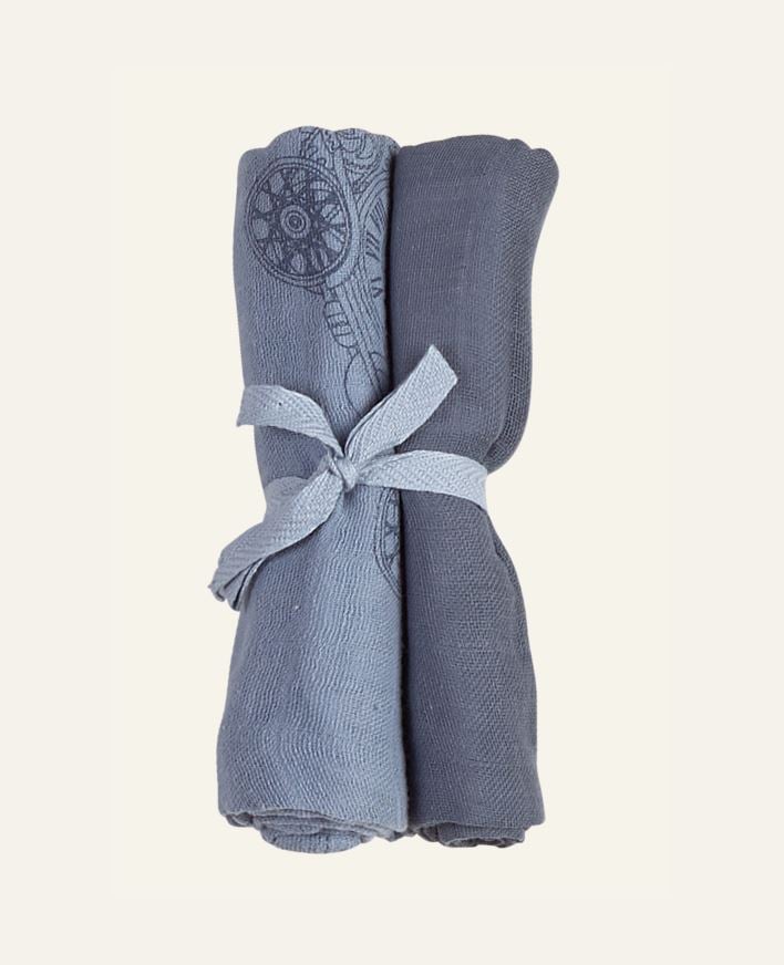 Pikkupyyhe vauva sininen - 50x50 cm sininen - 1