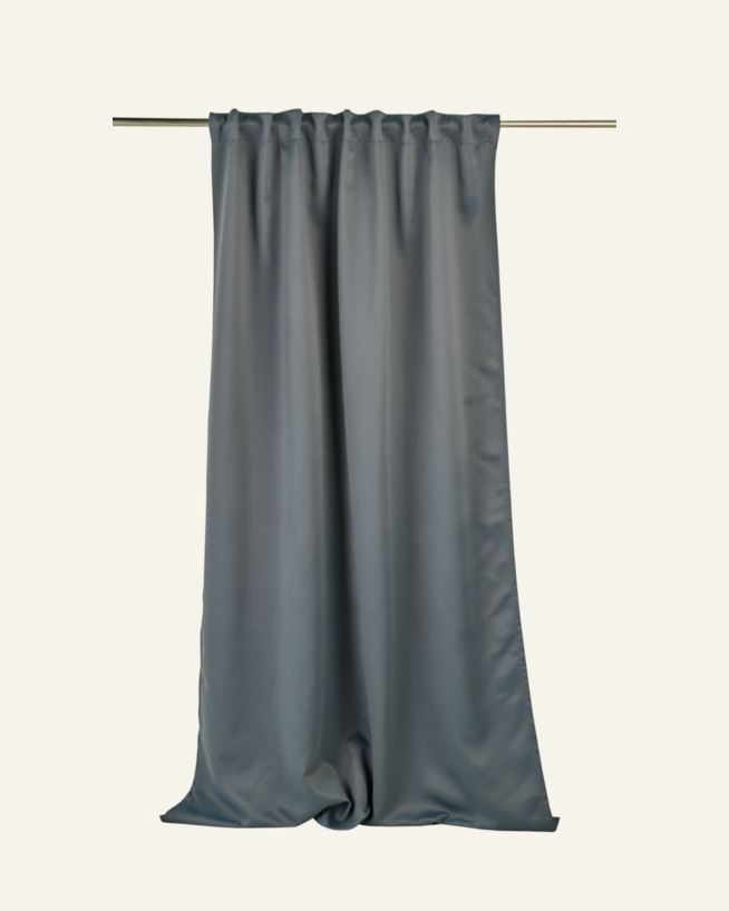 Pimentävä verho harmaasininen - 140x240cm 7cm harmaasininen - 1