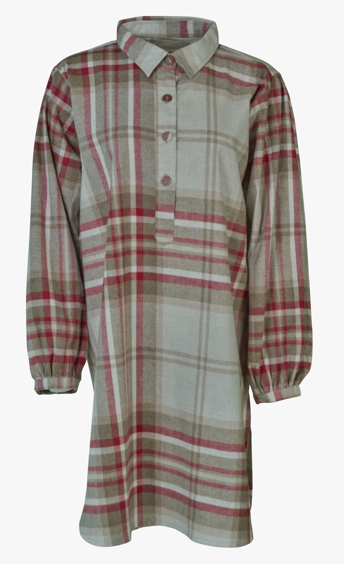 Yöpaita punainen - S/M punainen - 1