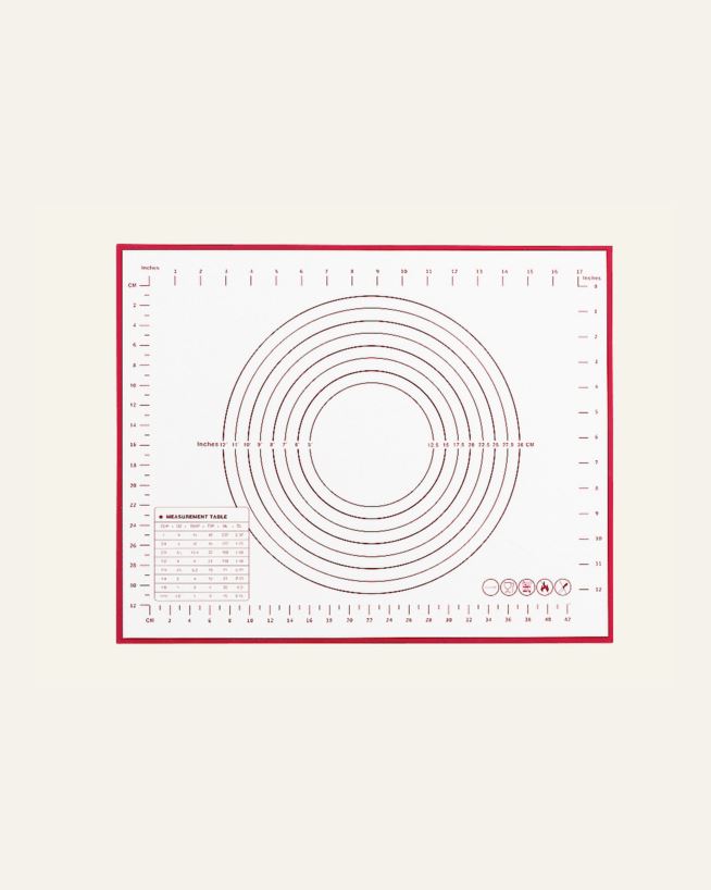Leivin matto valkoinen - 40x50x0,4 cm valkoinen - 1