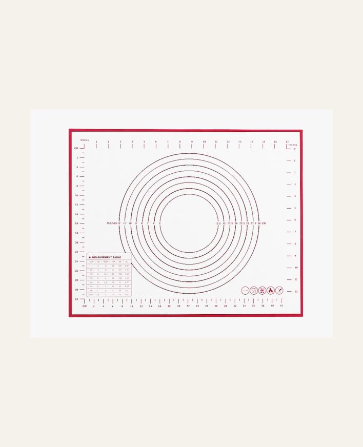 Leivin matto valkoinen - 40x50x0,4 cm valkoinen - 1