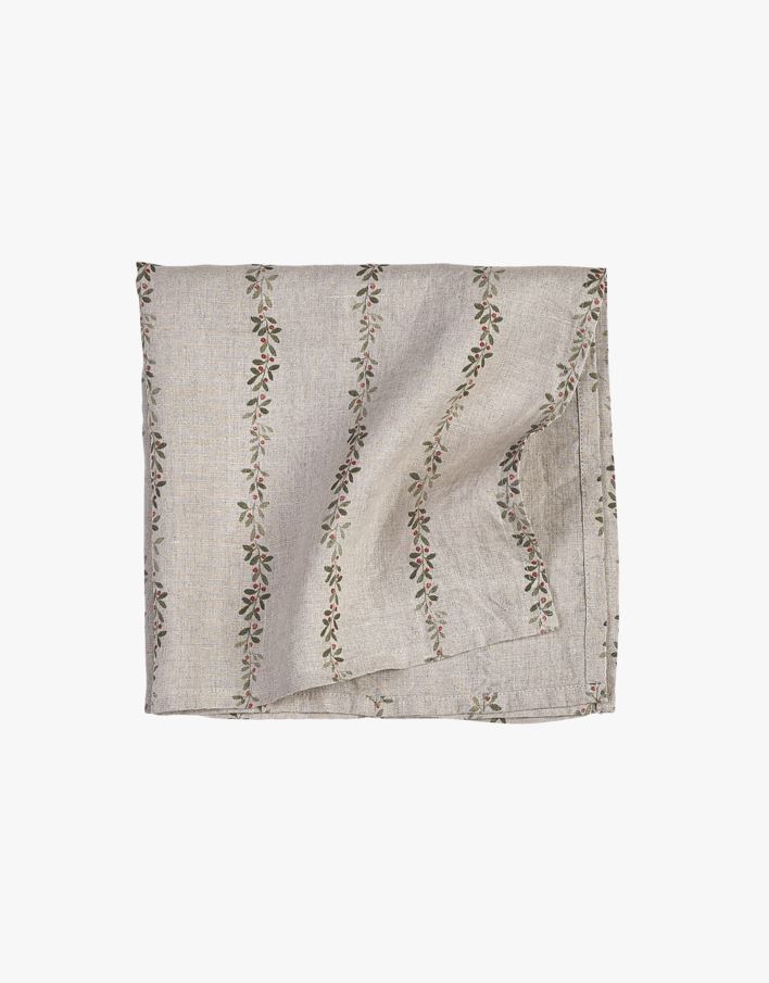 Pellavaservetti luonnonväri - 45x45 cm luonnonväri - 1