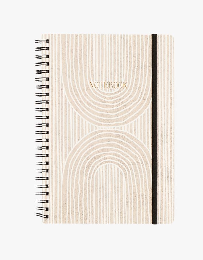 Muistikirja beige - 14,8x21x1 cm beige - 1